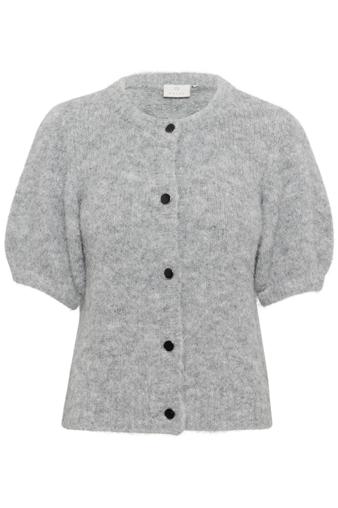 KAEMILIE EVI CARDIGAN 10510296 100123 GREY MELANGE